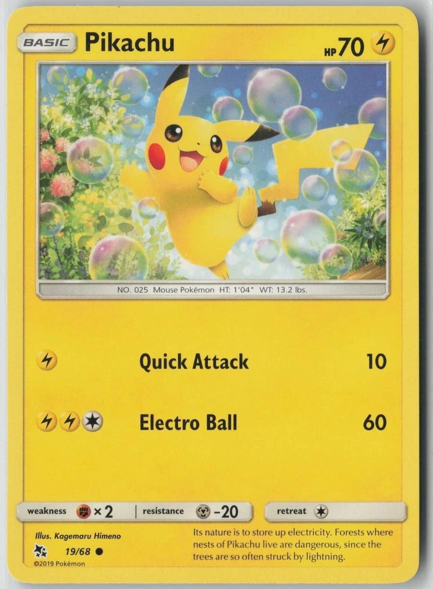 Pikachu card